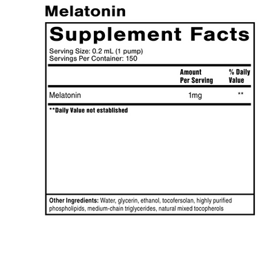 Nanoemulsion Melatonin